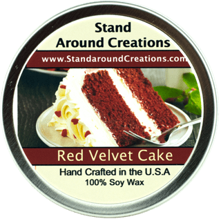 Vanilla Pound Cake Premium 100% All Natural Soy Wax Candle 2 oz Tin